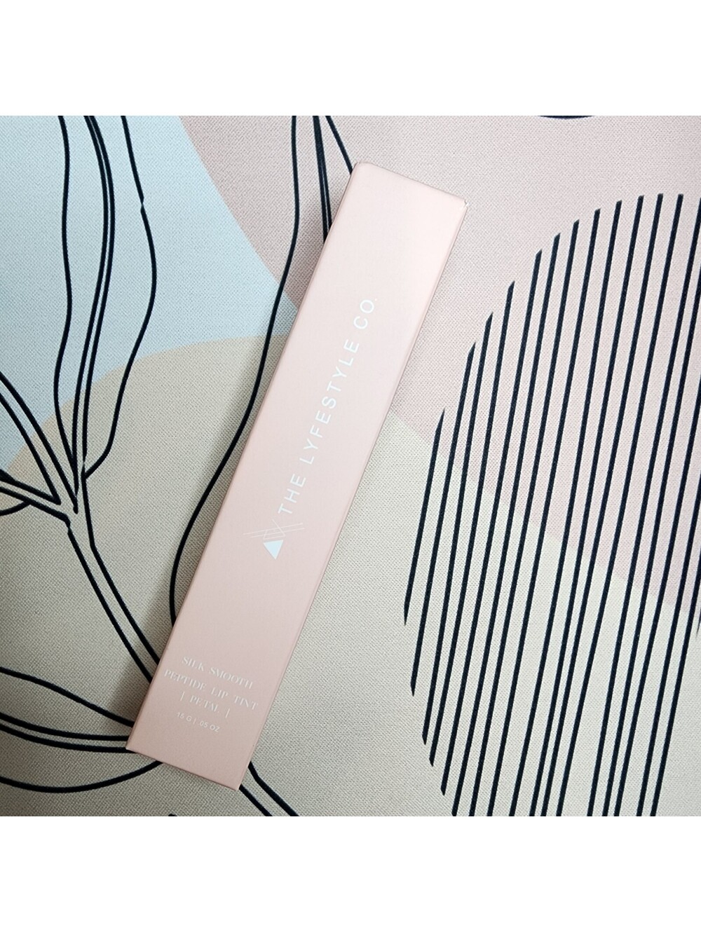 The Lyfestyle Co Silk Smooth Peptide Lip Tint in Petal Pink